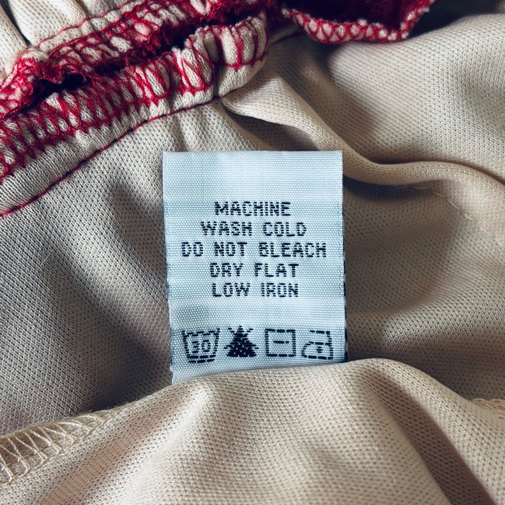 Haute Monde Scarlet Lace Dress | Red | Size L - Picture 9 of 9